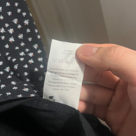 LEVEL TEN Men's Modern Patterned Button-Down Shirt - US L / EUR L - Picture 3 of 4